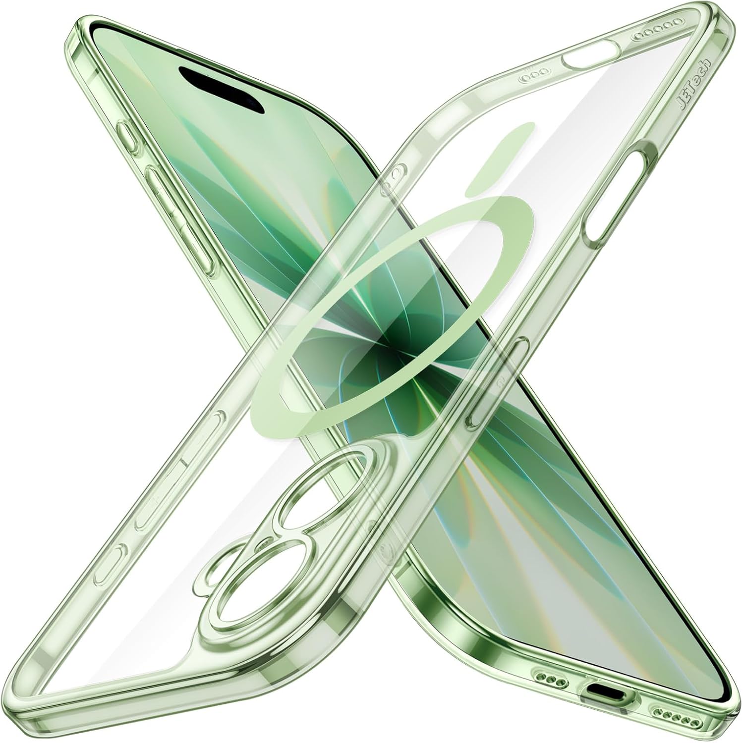 Funda MagSafe iPhone 17 — JETech Slim, ultradelgada, protección de cámara