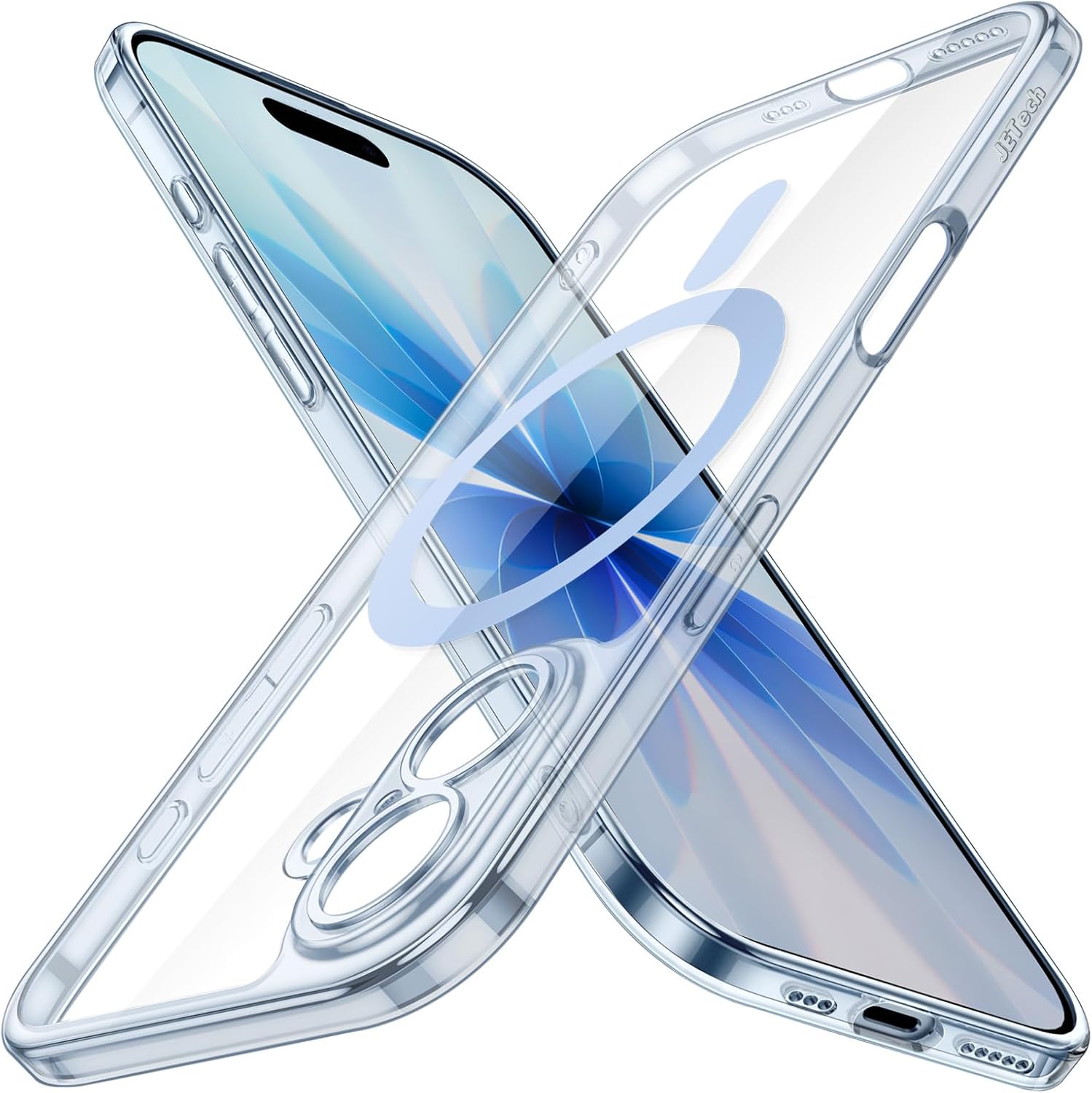 Funda MagSafe iPhone 17 — JETech Slim, ultradelgada, protección de cámara