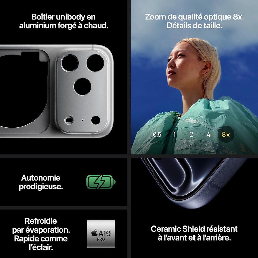 iPhone 17 Pro Max : Batterie record
